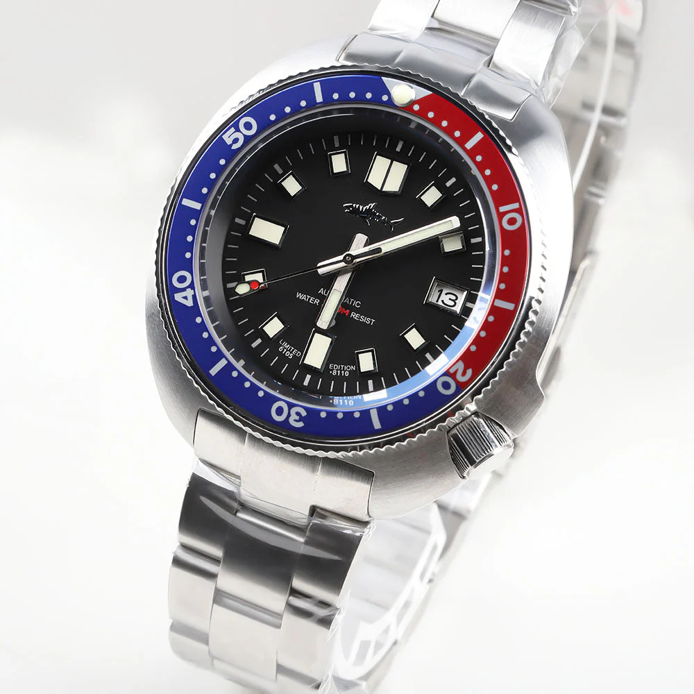 ★ US Pre-Owned★ HEIMDALLR 6105 Turtle Captain Willard Watch - Image 5