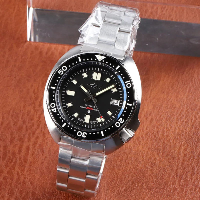 ★ US Pre-Owned★ HEIMDALLR 6105 Turtle Captain Willard Watch - Image 6