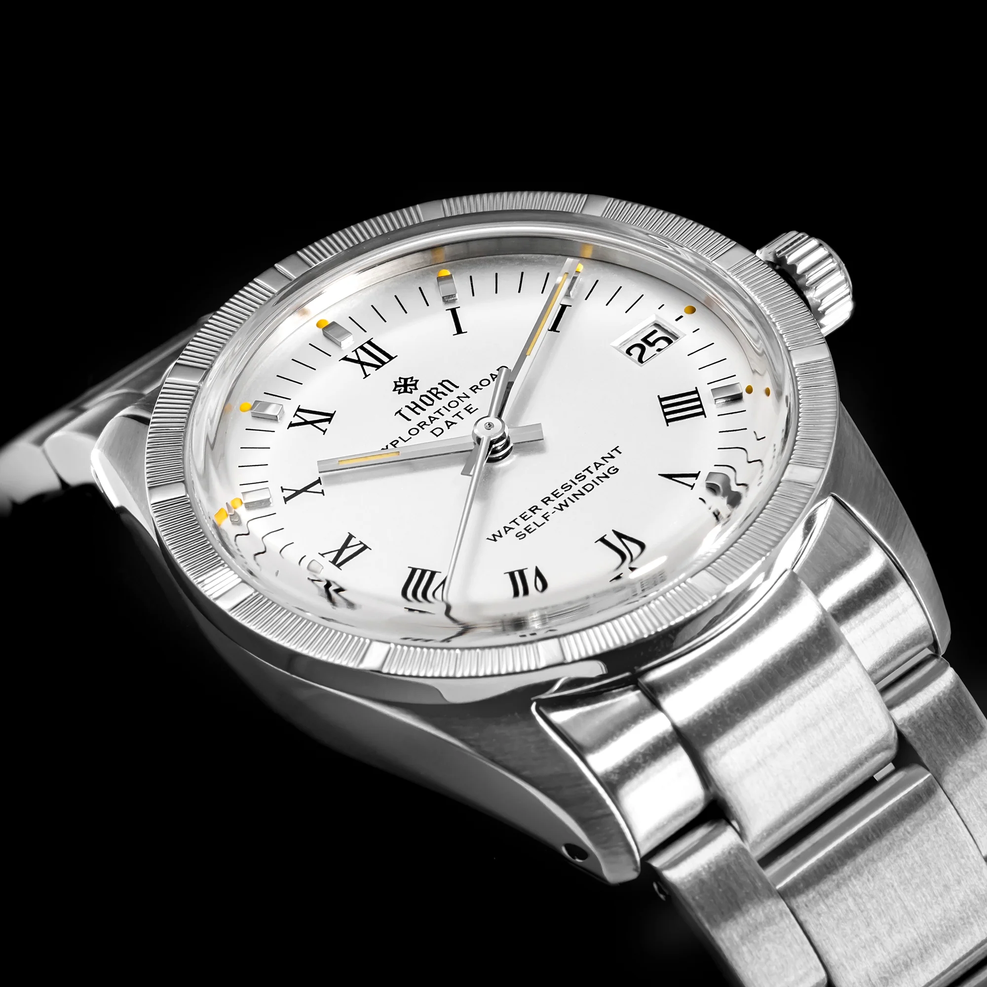 ★ US Pre-Owned★Thorn 34mm PT5000 Retro Mechanical Watch T004 - Image 13