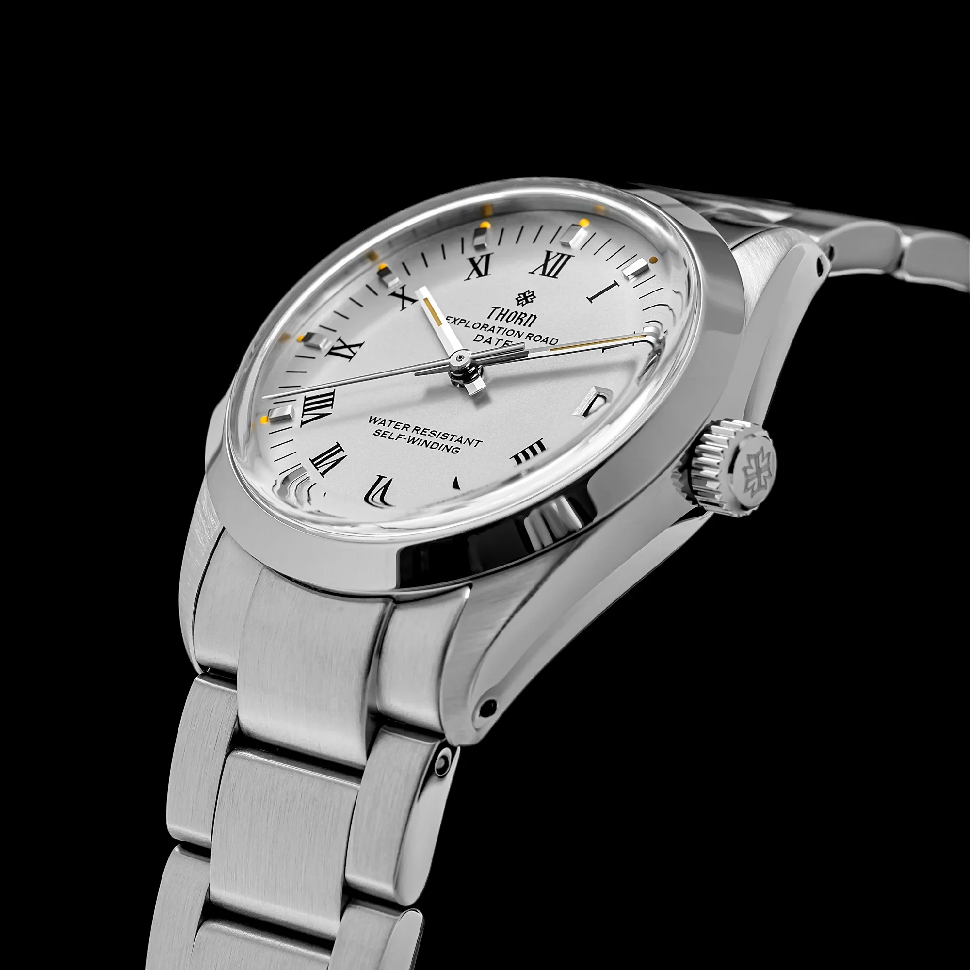 ★ US Pre-Owned★Thorn 34mm PT5000 Retro Mechanical Watch T004 - Image 5