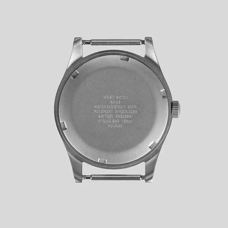 Rdunae RA03 Retro Khaki Field Quartz Watch - Image 10