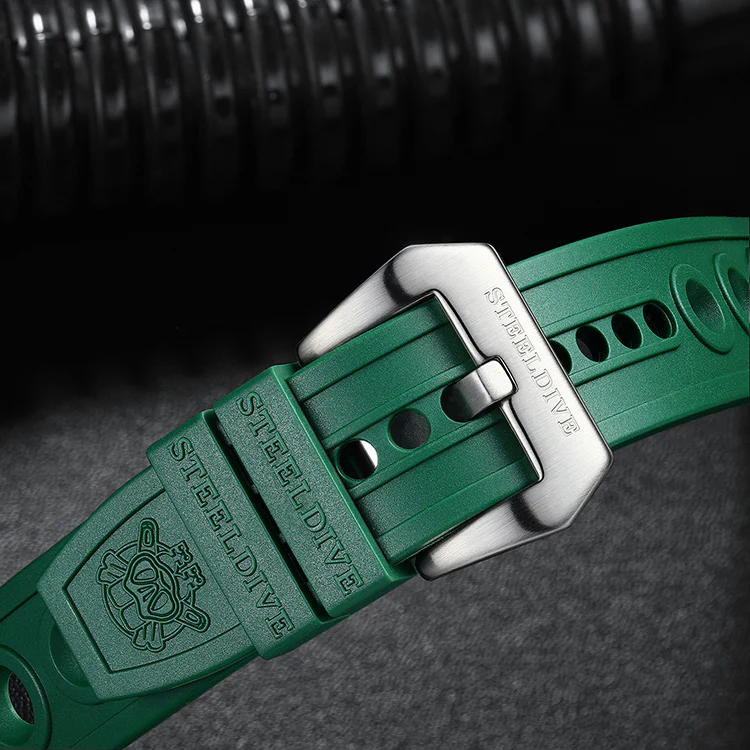 Steeldive Rubber Dive Watch Strap Band - Image 5