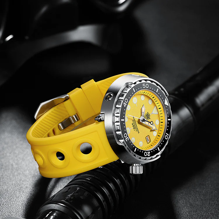 Steeldive Rubber Dive Watch Strap Band - Image 6