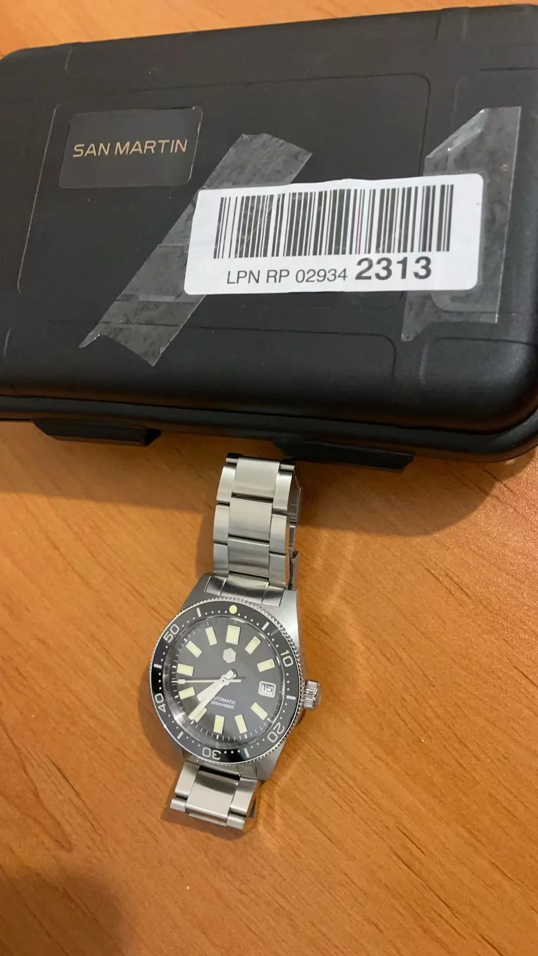 ★US Pre-Owned★San Martin 39mm 62mas Dive Watch SN007GB - Image 24