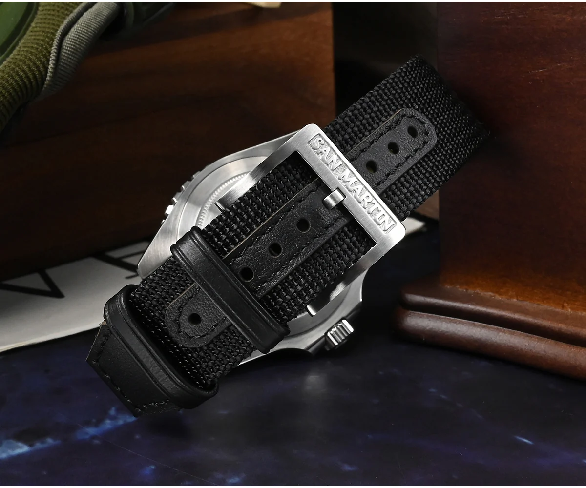 San Martin 39mm Diver GMT Watch SN0136 - Image 29