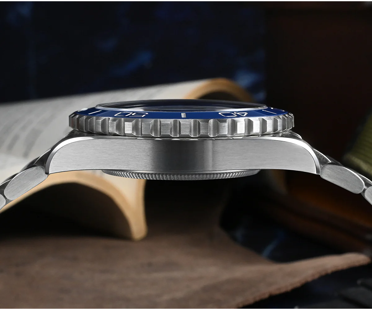 San Martin 39mm Diver GMT Watch SN0136 - Image 33