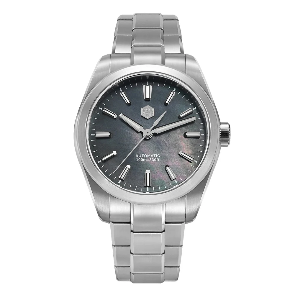 San Martin 39mm MOP Dial Miyota 90S5 Men Watch SN0144GX-4 - Image 3