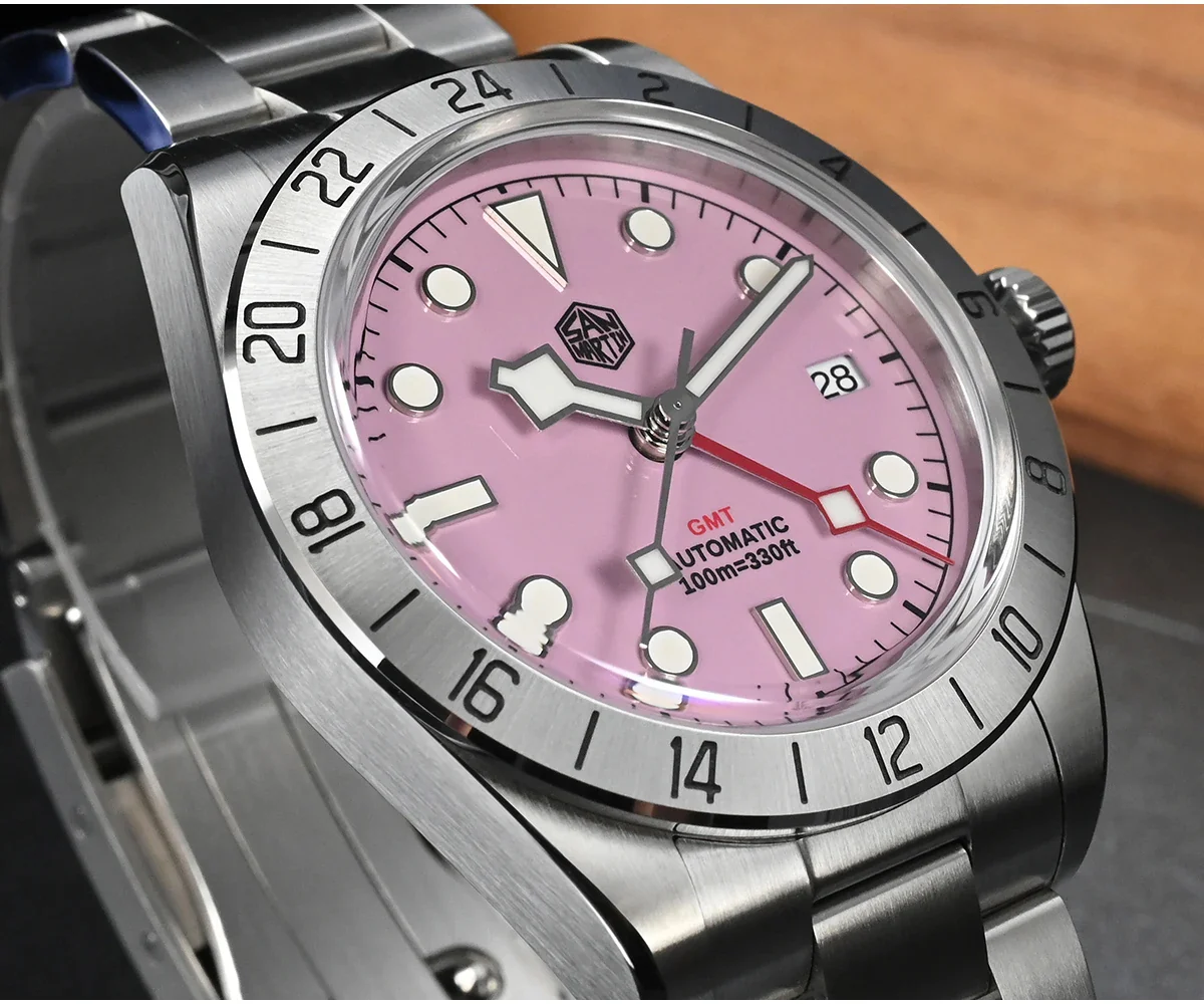 San Martin 39mm NH34 BB GMT Watch SN0054G-C2 - Image 3