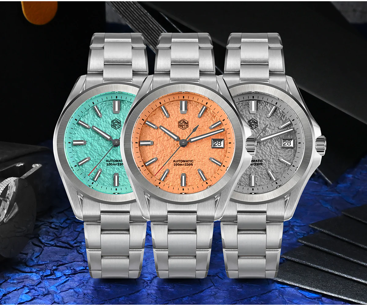 San Martin 39mm NH35 Men Watch SN0129G-C - Image 7