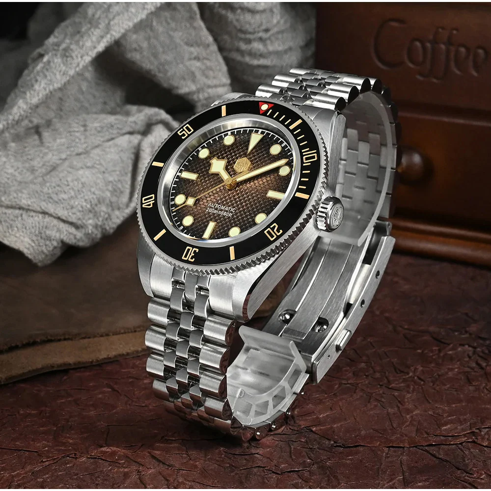 San Martin 3D Waffle Dial Automatic Watcth SN0128 - Image 11