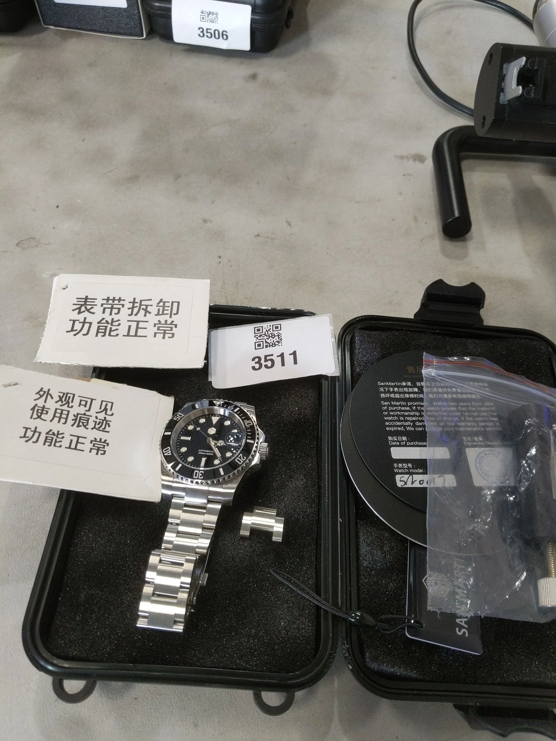 ★US Pre-Owned★San Martin 40mm Sub Diver Watch SN017GB - Image 30