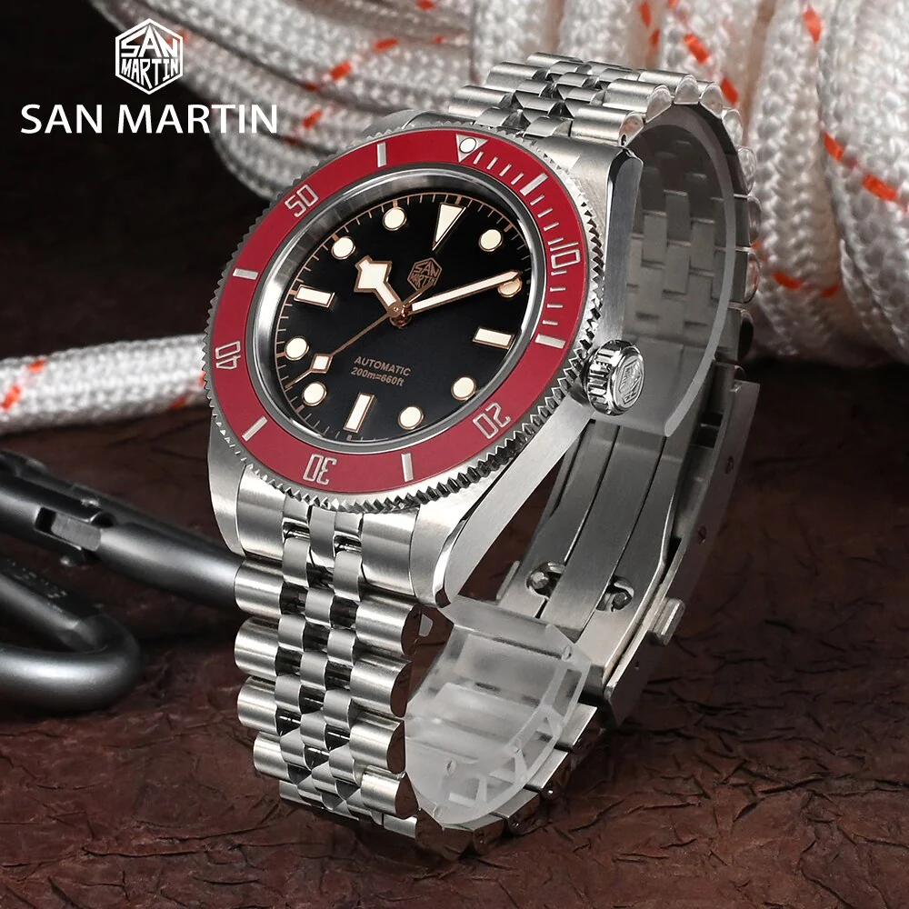 San Martin 40mm BB58 Automatic Watcth SN0128 - Image 9