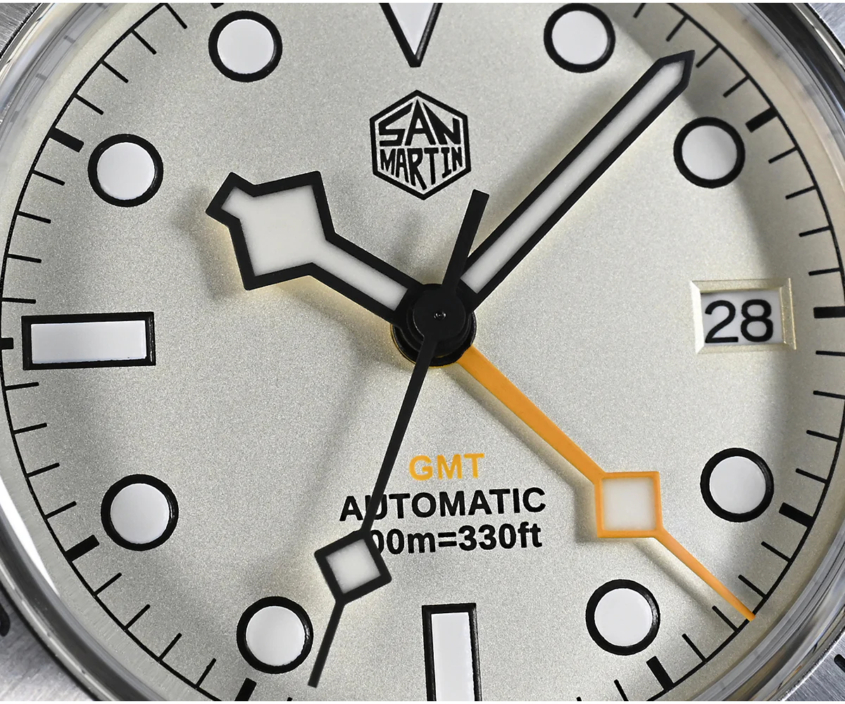 ★U.S. Pre-Owned★San Martin NH34 39mm BB GMT Watch SN054GB - Image 15