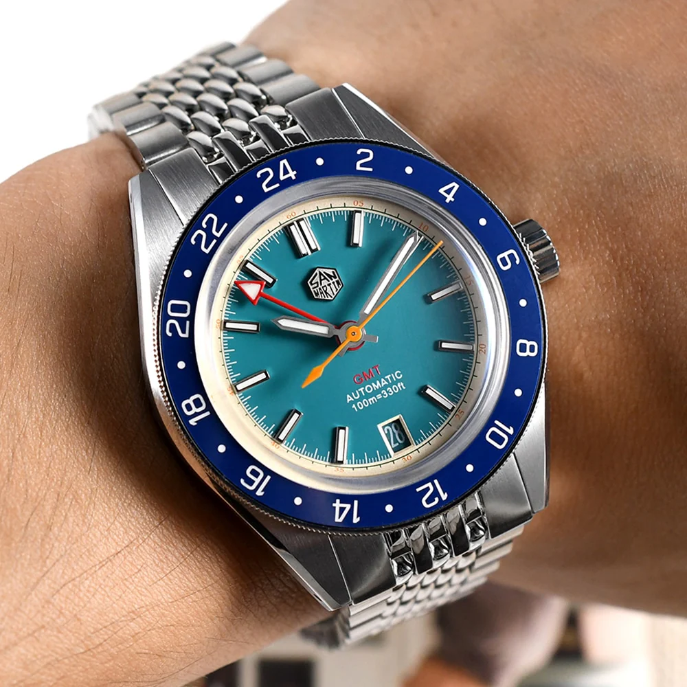 San Martin Original Design NH34 GMT Watch SN0116 - Image 4