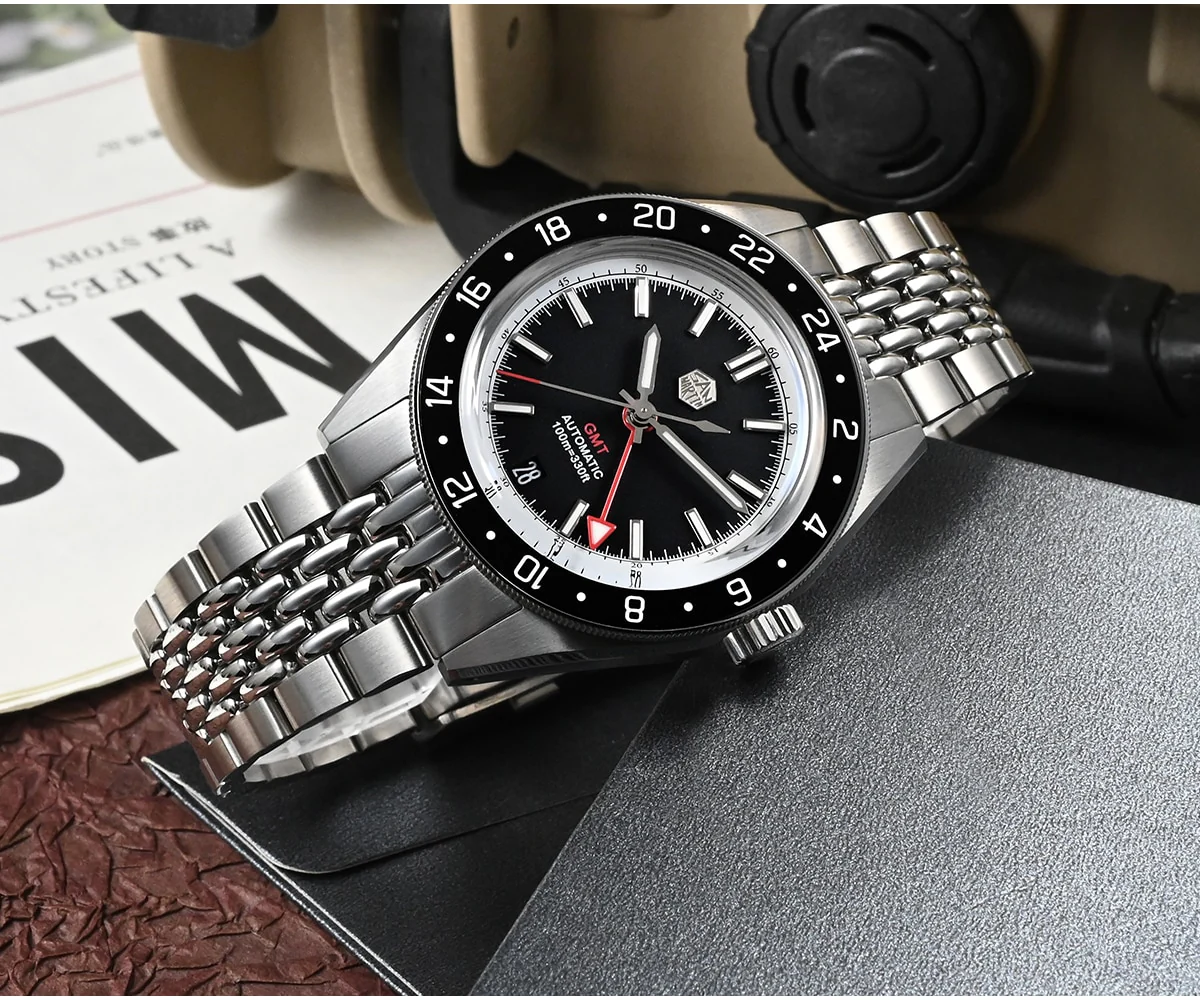 San Martin Original Design NH34 GMT Watch SN0116 - Image 7
