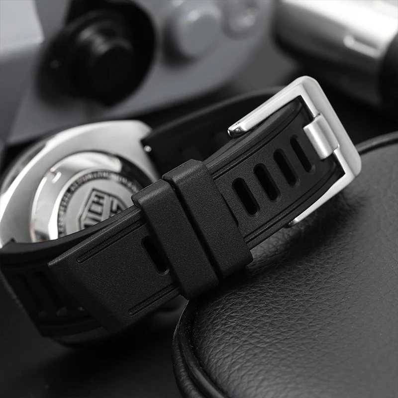 Premium Grade Rubber Dive Watchband - Image 7