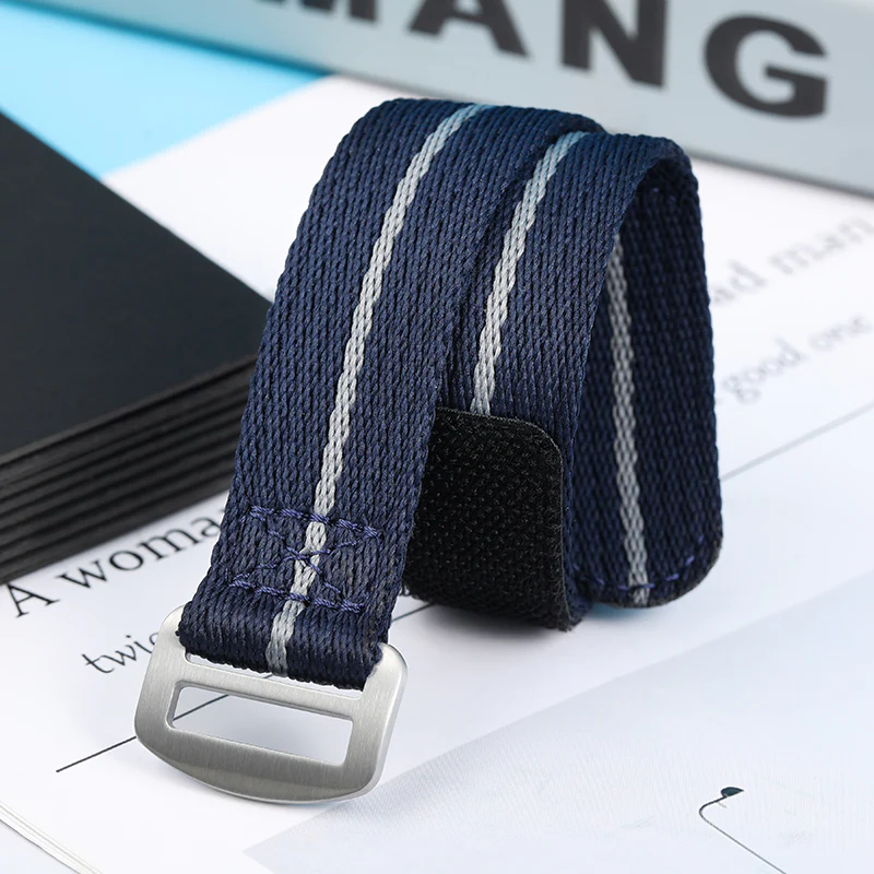 Watchdives Magic Tape Soft Nylon Watchband - Image 7