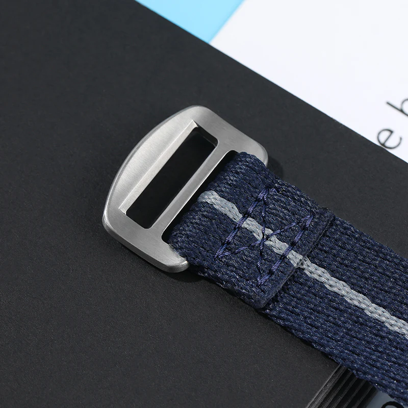 Watchdives Magic Tape Soft Nylon Watchband - Image 9