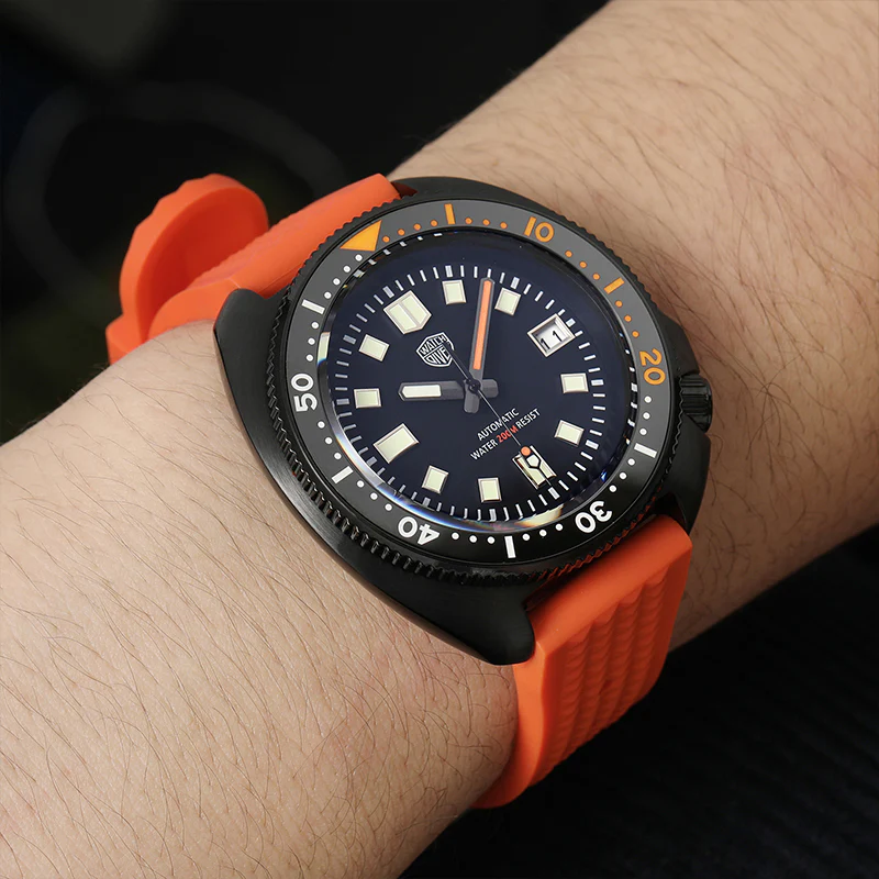 ★Special Offer★Watchdives Soft Waffle Rubber Dive Strap - Image 14