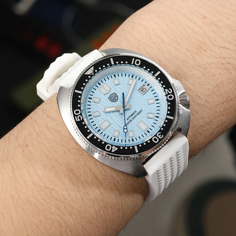 ★Special Offer★Watchdives Soft Waffle Rubber Dive Strap - Image 16