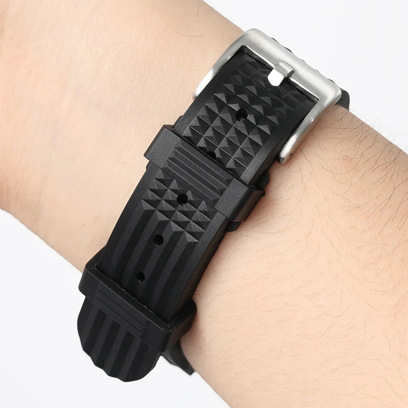 ★Special Offer★Watchdives Soft Waffle Rubber Dive Strap - Image 17