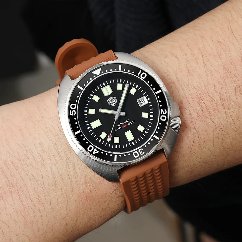★Special Offer★Watchdives Soft Waffle Rubber Dive Strap - Image 26
