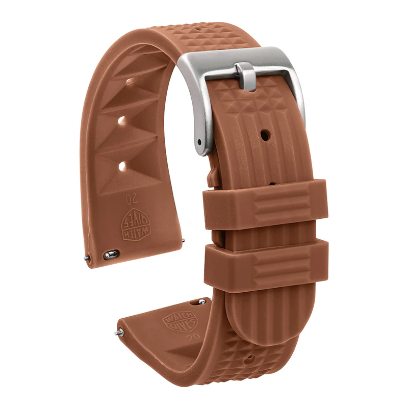 ★Special Offer★Watchdives Soft Waffle Rubber Dive Strap - Image 5