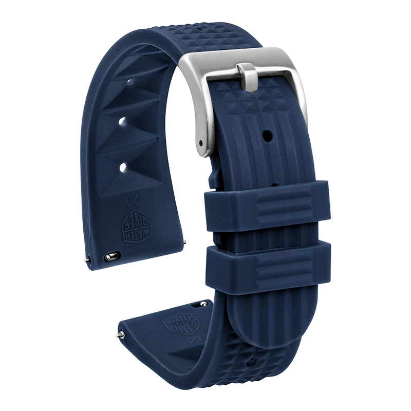 ★Special Offer★Watchdives Soft Waffle Rubber Dive Strap - Image 7