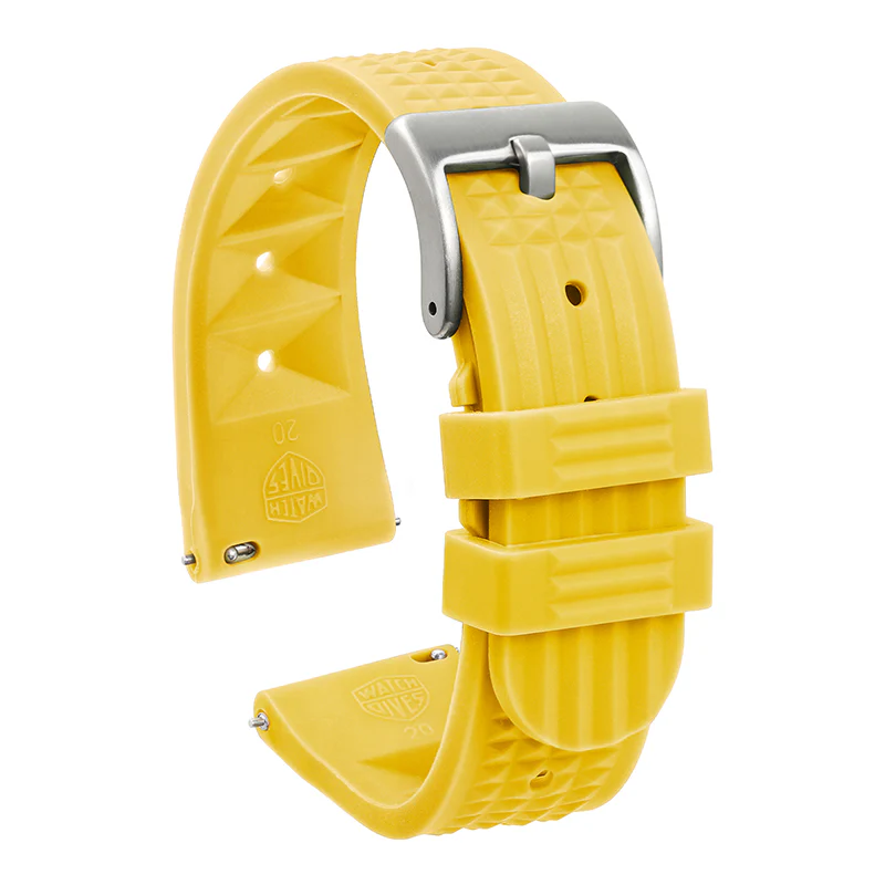 ★Special Offer★Watchdives Soft Waffle Rubber Dive Strap - Image 9