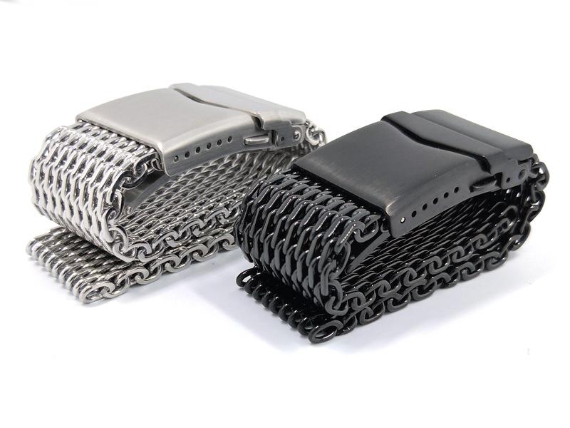 Stainless Steel Mesh Watch Band - Image 3