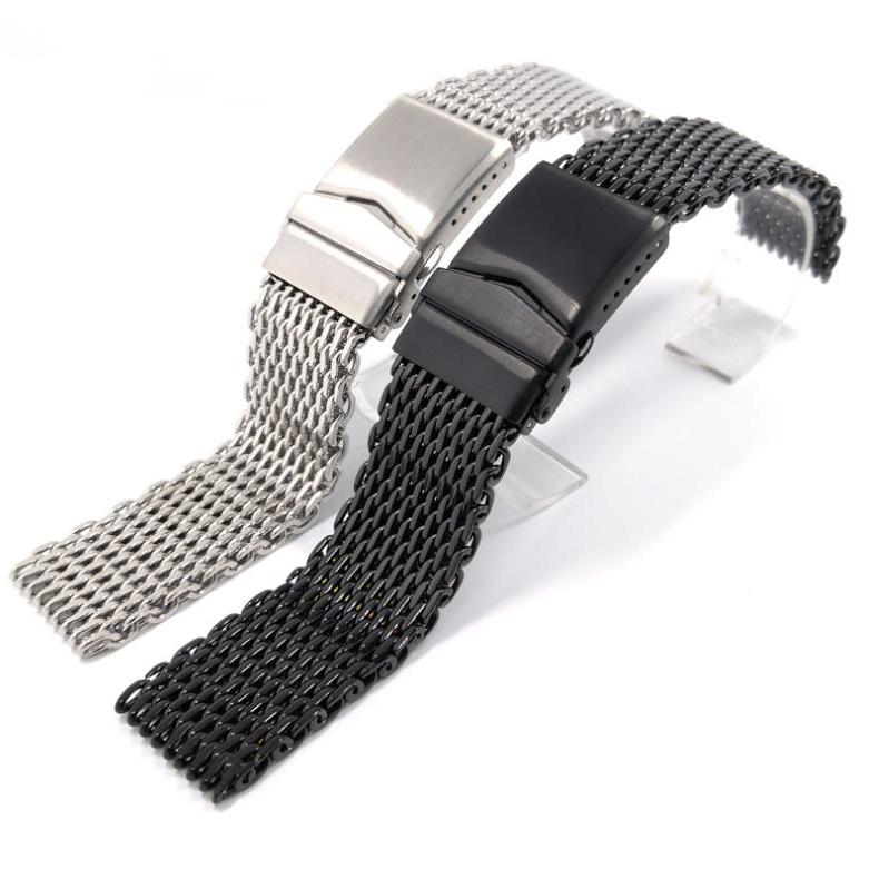 Stainless Steel Mesh Watch Band - Image 4