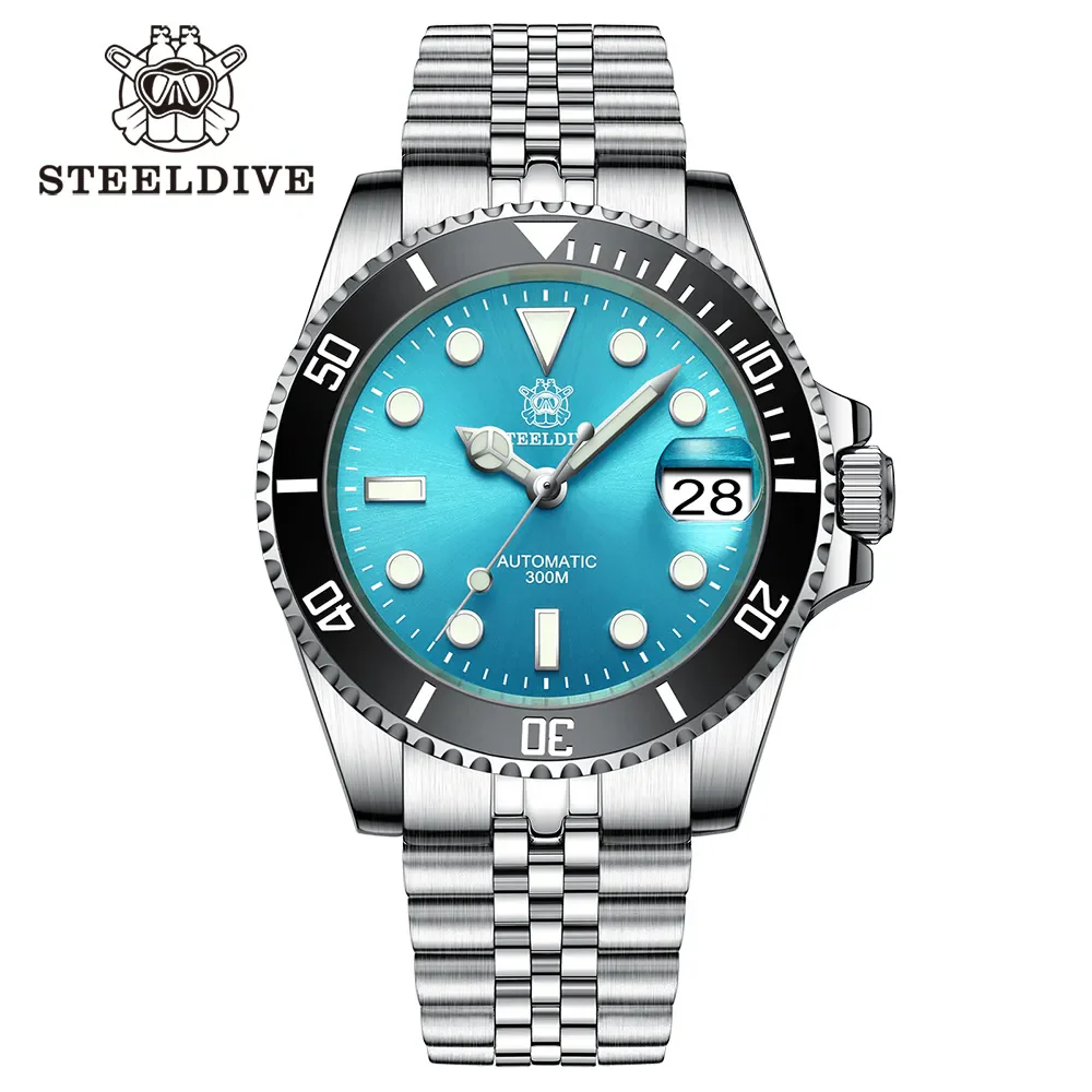 V2 Steeldive 1953 Sub Mechanical Watch Men - Image 13