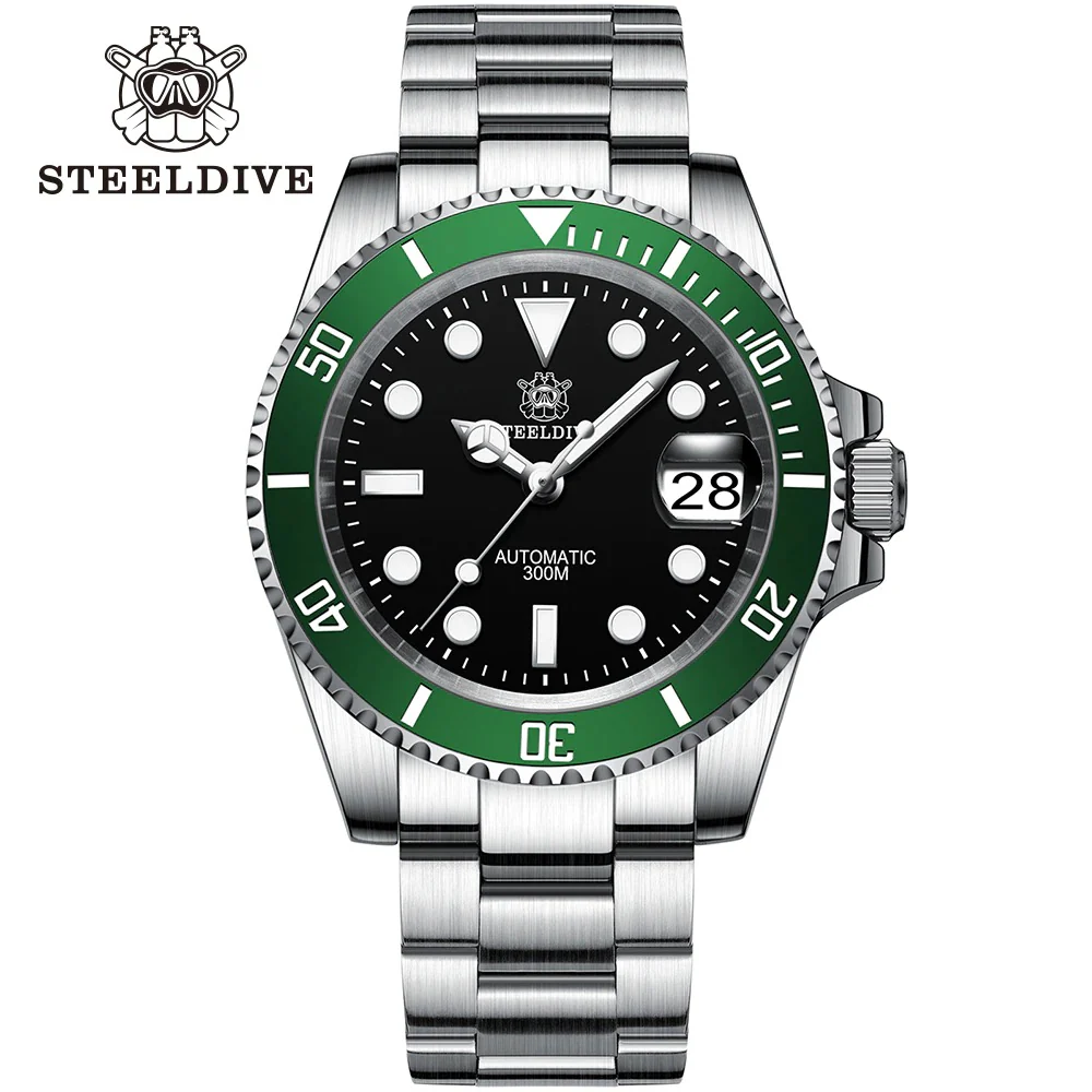 V2 Steeldive 1953 Sub Mechanical Watch Men - Image 3