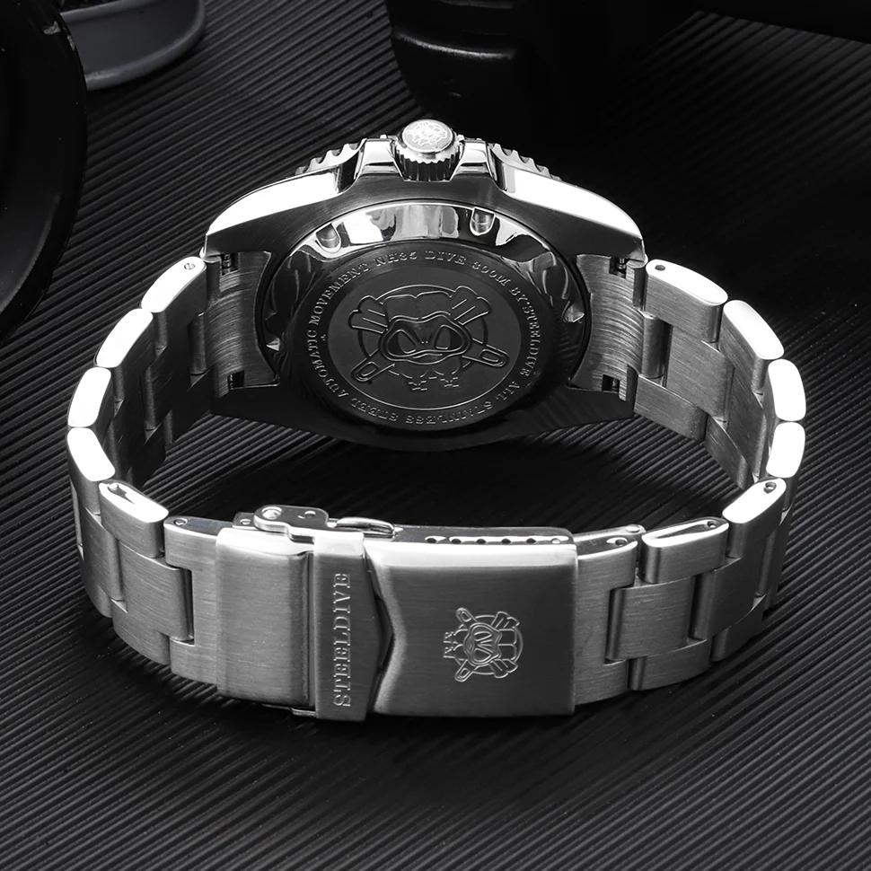 V2 Steeldive 1953 Sub Mechanical Watch Men - Image 7
