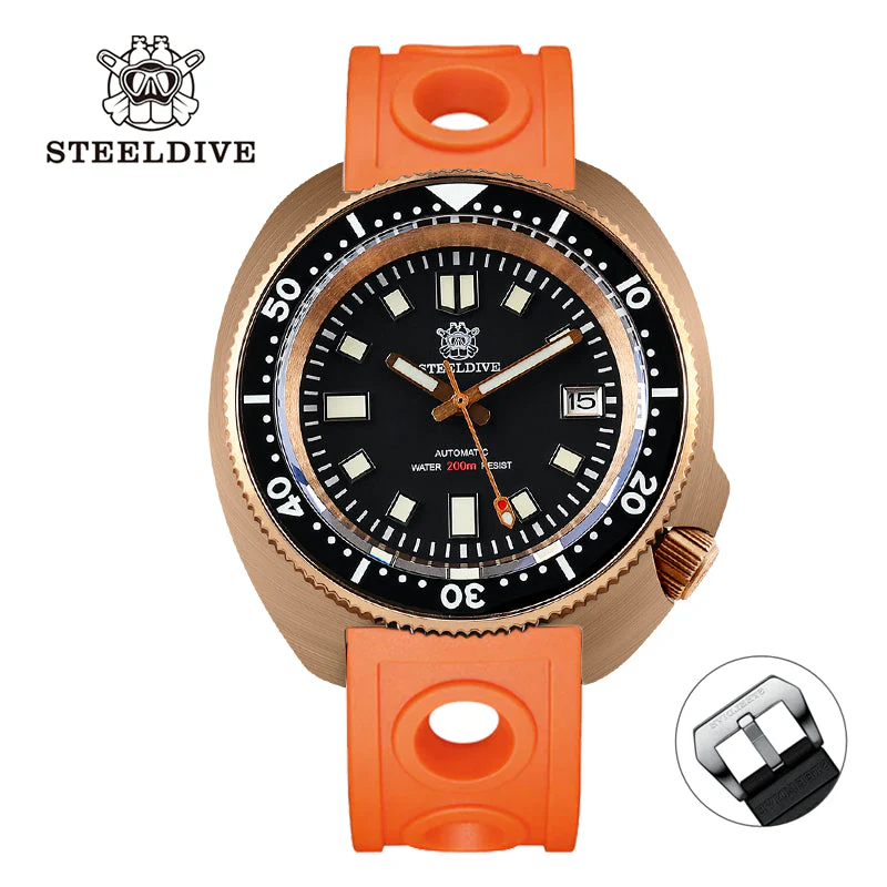 Steeldive 1970S Bronze Captain Willard 6105 Watch V2 - Image 16