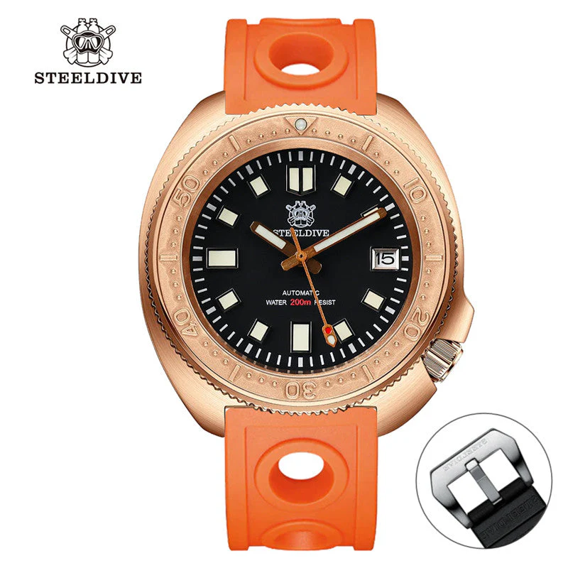 Steeldive 1970S Bronze Captain Willard 6105 Watch V2 - Image 17
