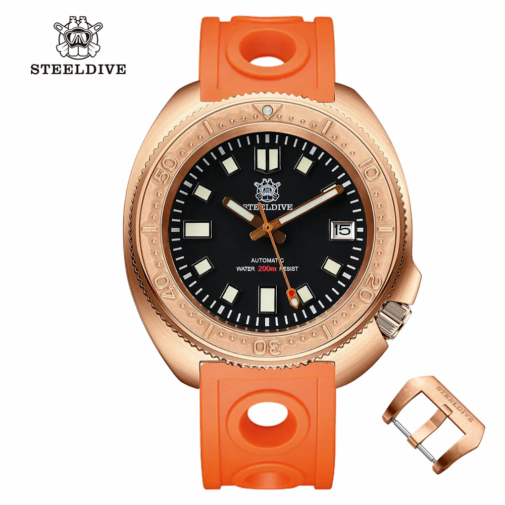 Steeldive 1970S Bronze Captain Willard 6105 Watch V2 - Image 18