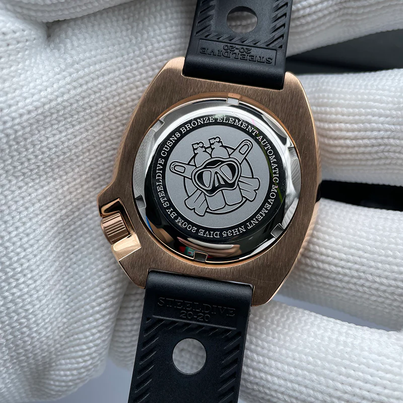 Steeldive 1970S Bronze Captain Willard 6105 Watch V2 - Image 5
