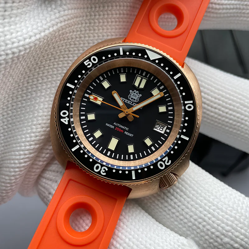 Steeldive 1970S Bronze Captain Willard 6105 Watch V2 - Image 7
