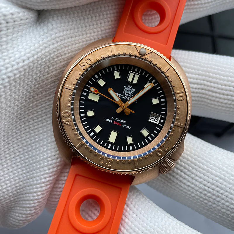 Steeldive 1970S Bronze Captain Willard 6105 Watch V2 - Image 9