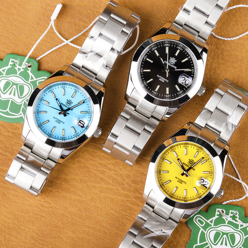 Steeldive SD1934 Retro Mechanical Men Watch - Image 9