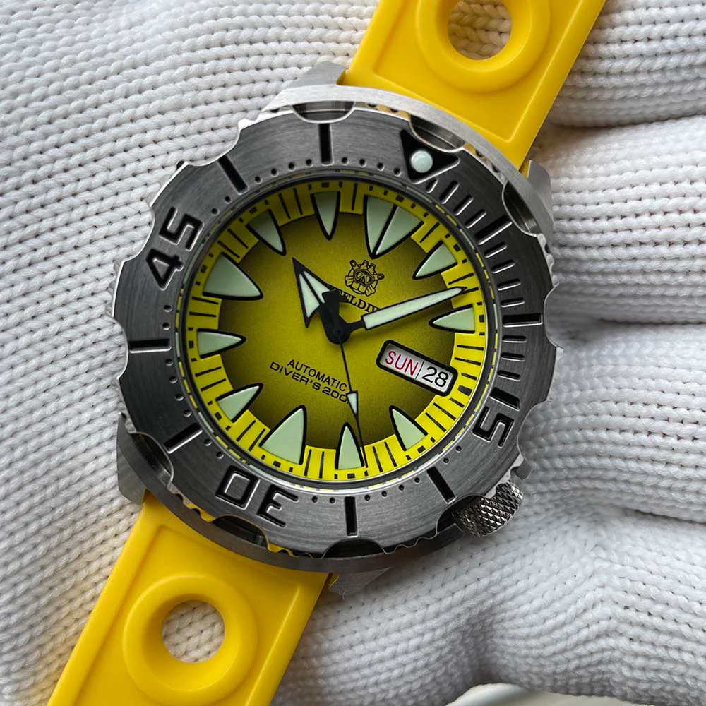 Steeldive SD1984 NH36 Automatic Monster Men Watch - Image 4