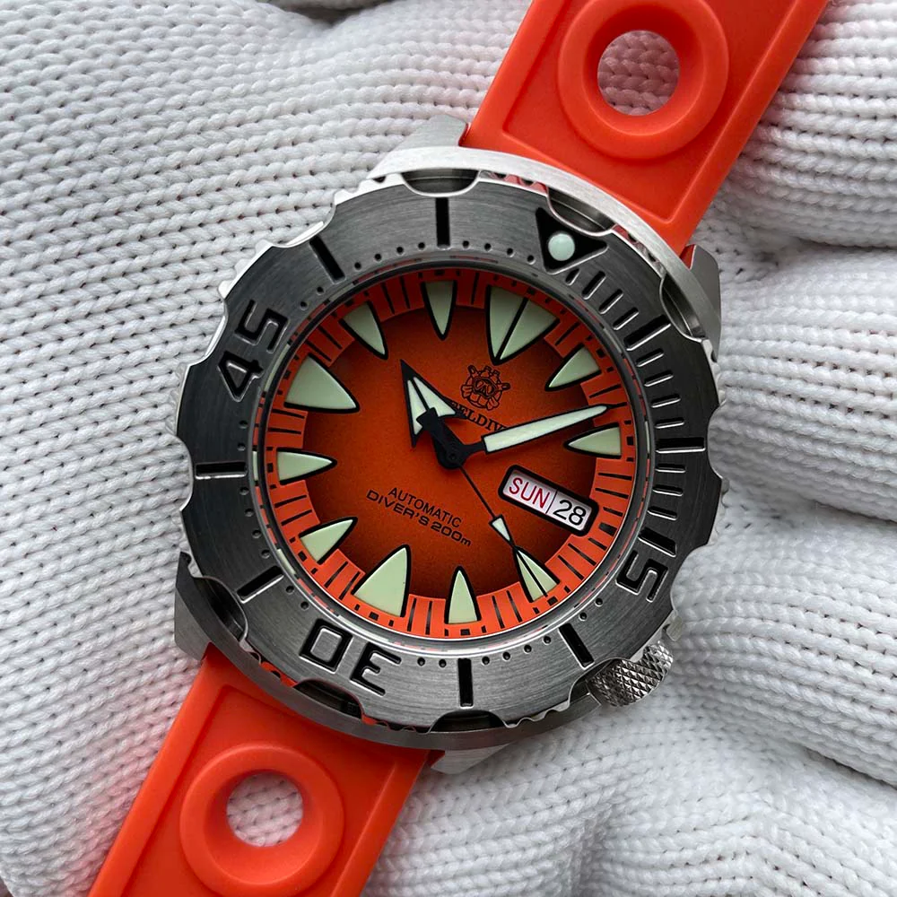 Steeldive SD1984 NH36 Automatic Monster Men Watch - Image 5