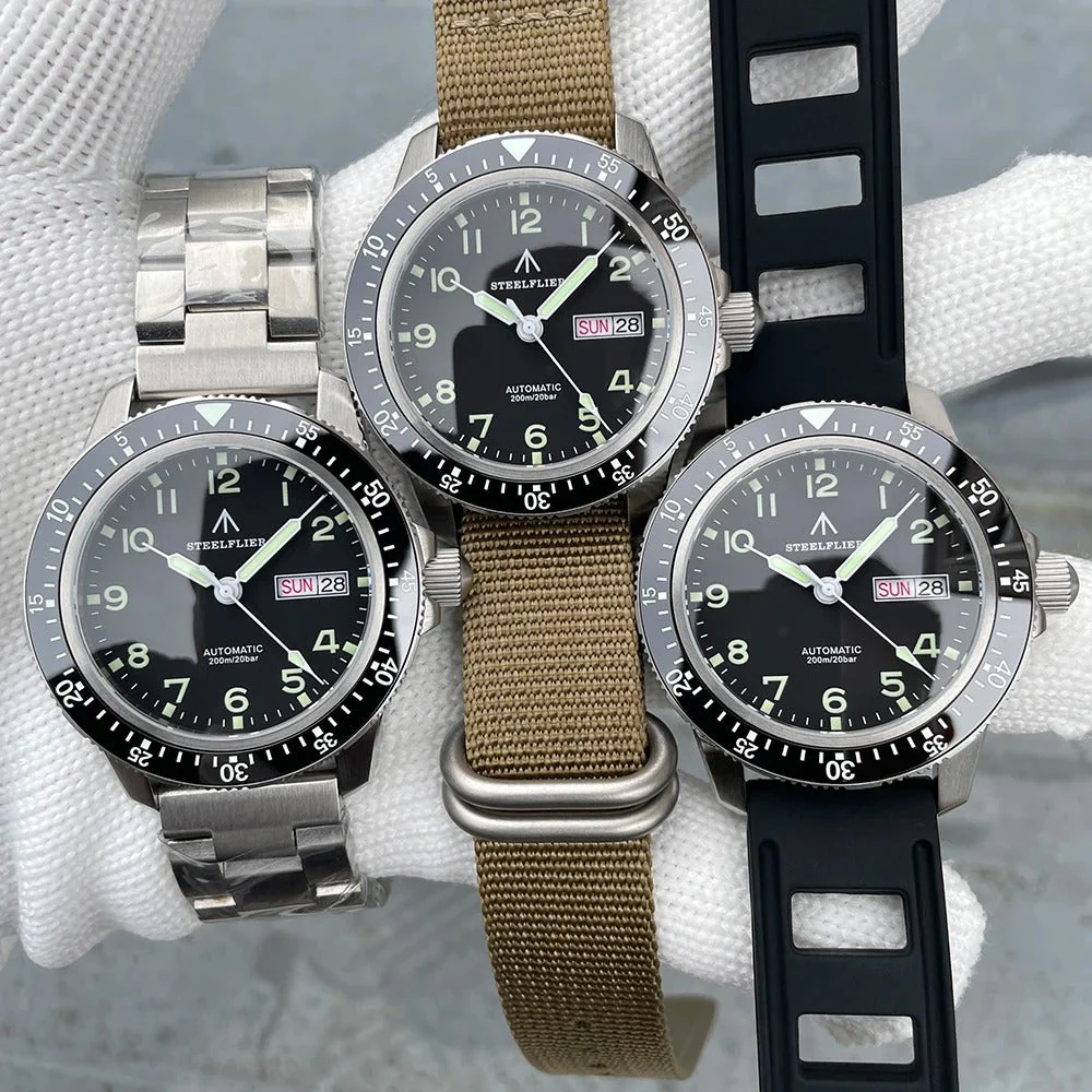 Steelflier SF787 NH36 Day-Date Automatic Men Watch - Image 12