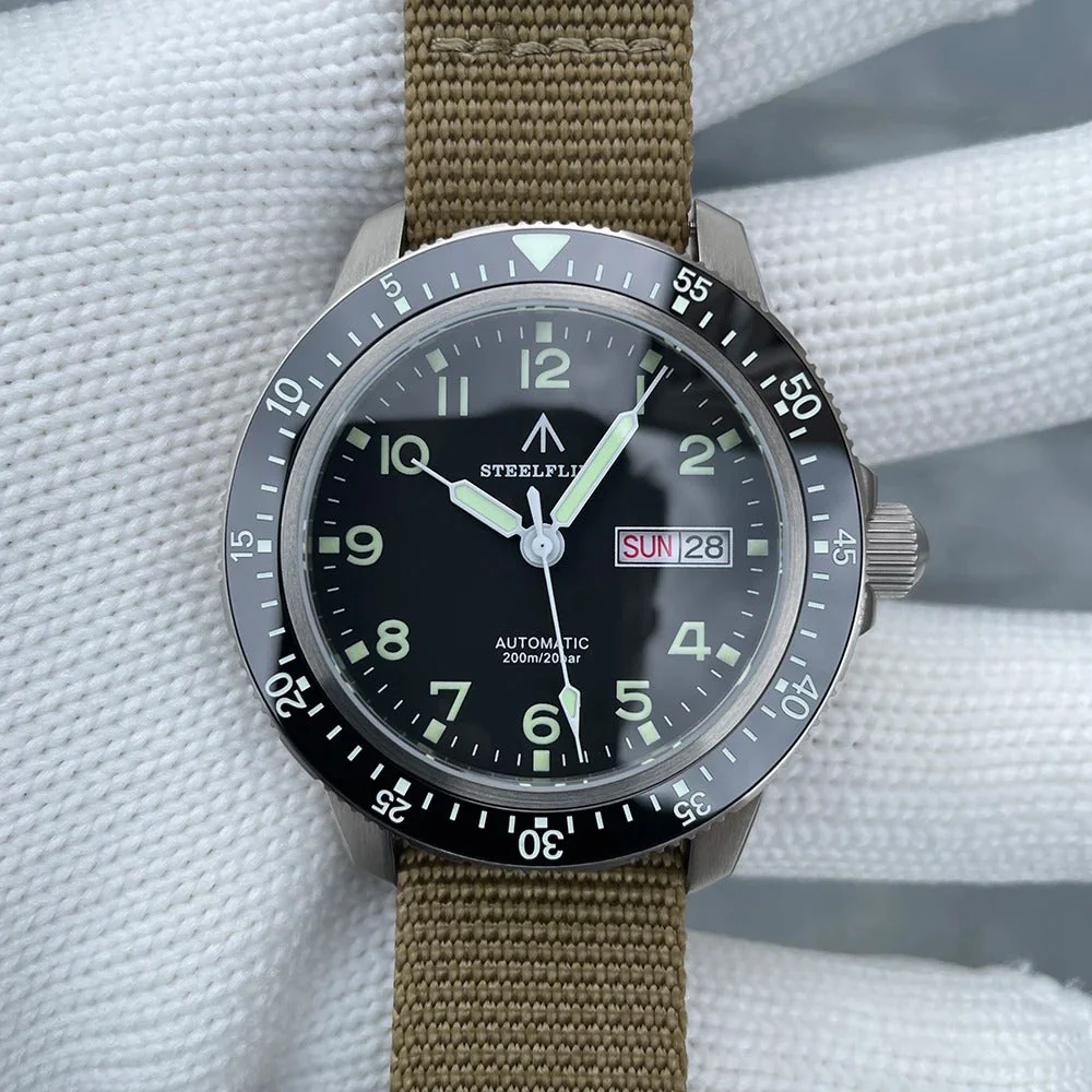 Steelflier SF787 NH36 Day-Date Automatic Men Watch - Image 15