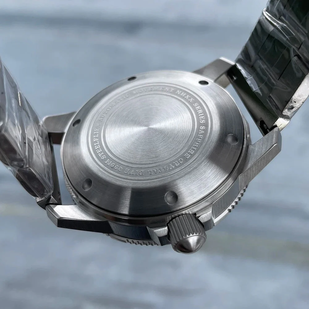 Steelflier SF787 NH36 Day-Date Automatic Men Watch - Image 6
