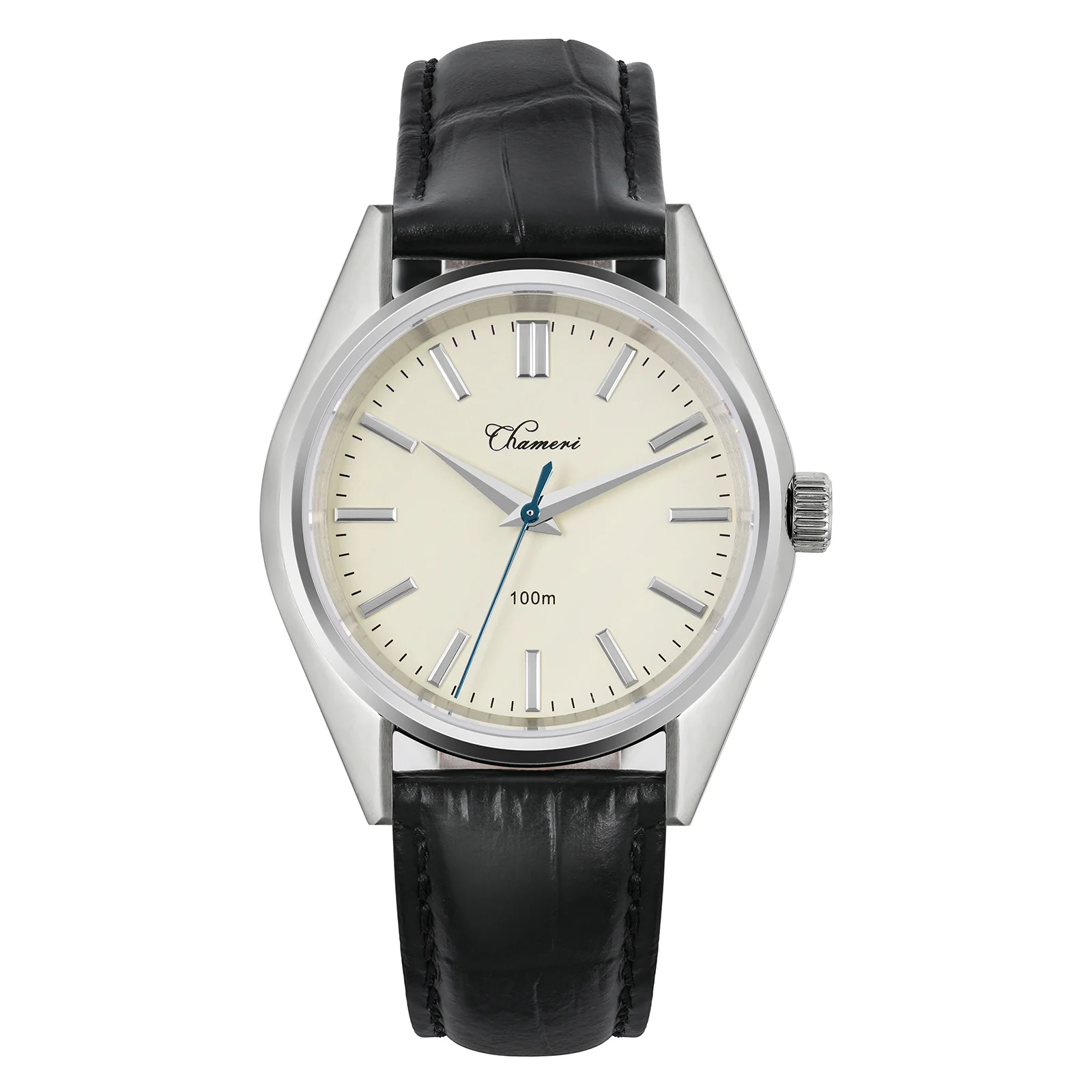 🔥Anniversary Sale🔥Chameri 37mm VH31 Sweep Second Quartz Watch GS04 - Image 11