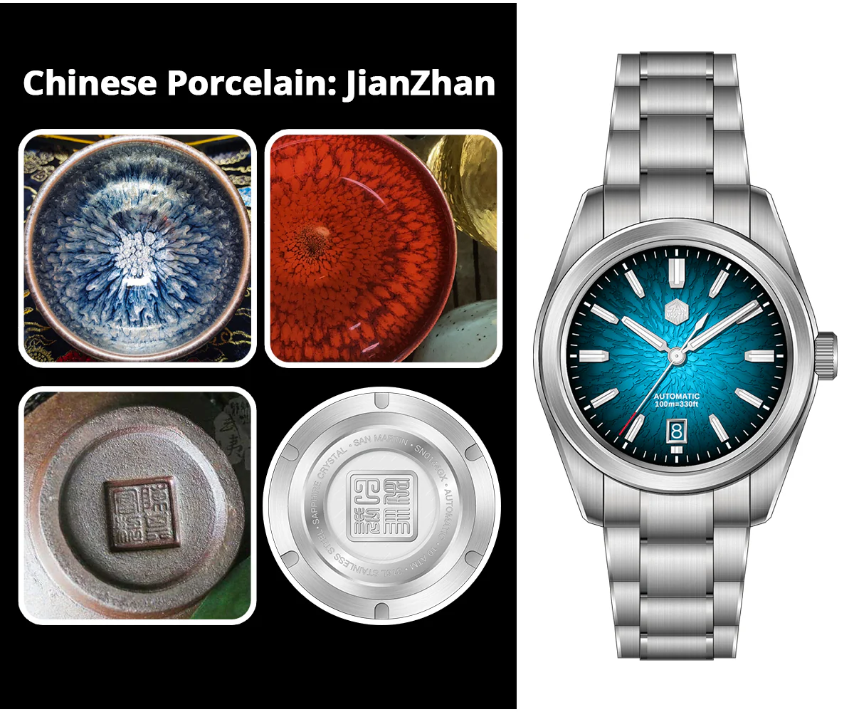 🔥WeeklyDeals🔥San Martin 36/39/42mm JianZhan Men Watch SN0144 - Image 22