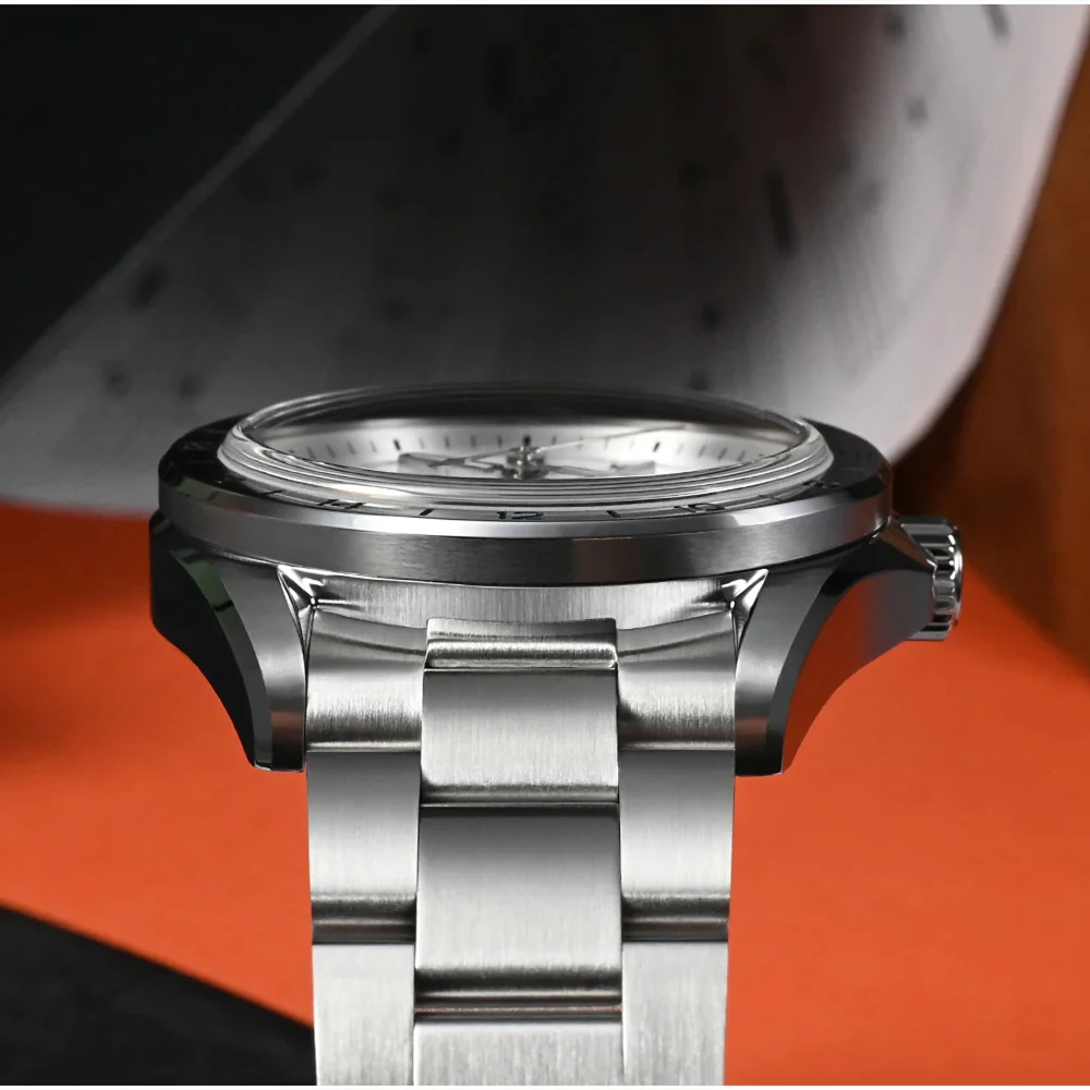 San Martin Aventurine Gemstone NH34 GMT Watch SN0129GB - Image 11