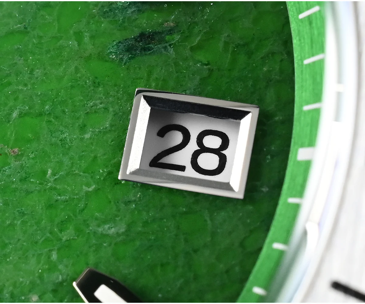 San Martin Aventurine Gemstone NH34 GMT Watch SN0129GB - Image 19